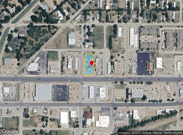  2101 E Hubbard St, Mineral Wells, TX Parcel Map