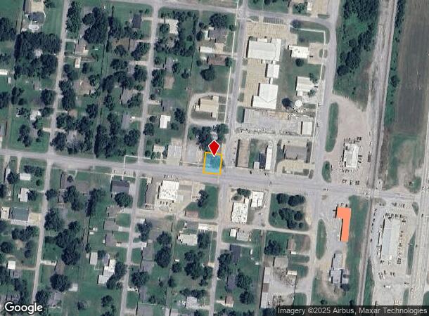  101 N Mccracken St, Chouteau, OK Parcel Map