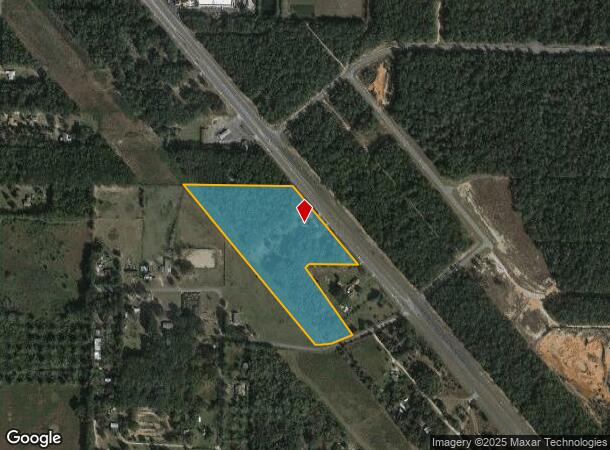  8795 Highway 87 S, Milton, FL Parcel Map