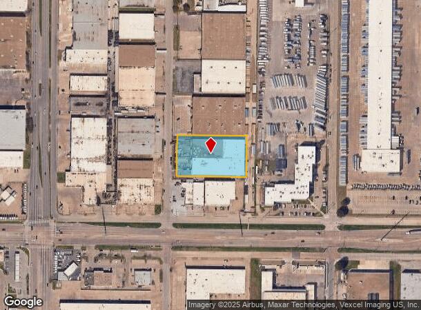  5020 Sharp St, Dallas, TX Parcel Map