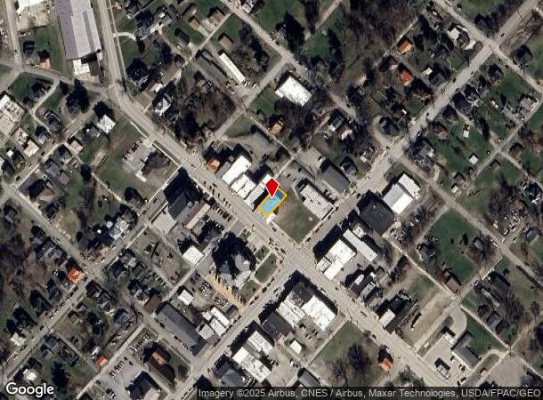 127 W Market St, Cadiz, OH Parcel Map