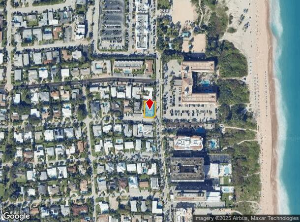 101 Sandal Ln, Palm Beach Shores, FL Parcel Map