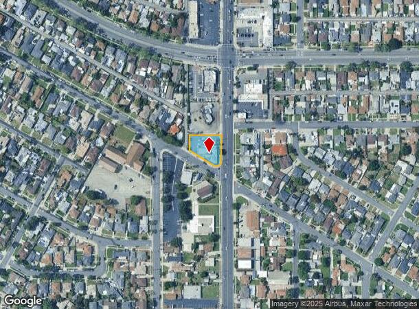  14343 Bellflower Blvd, Bellflower, CA Parcel Map