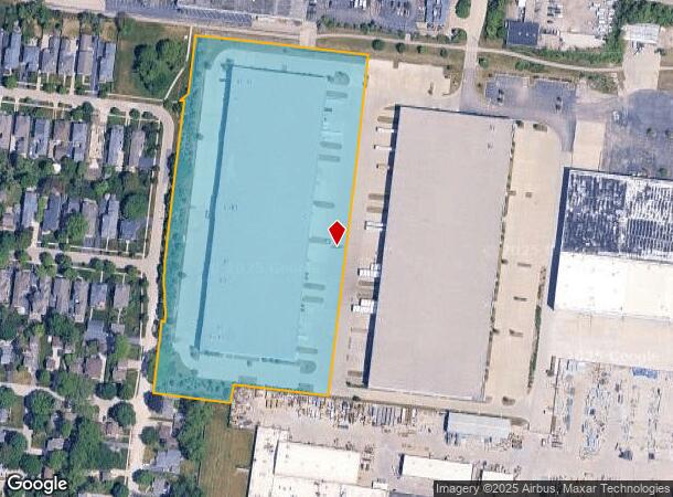  851 E Park Ave, Libertyville, IL Parcel Map