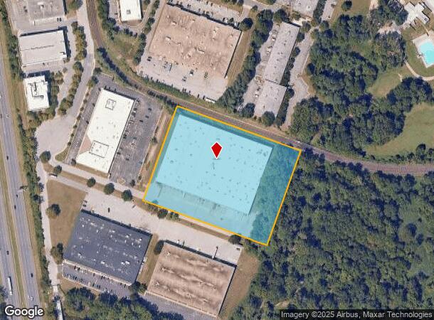 10711 Gilroy Rd, Hunt Valley, MD Parcel Map