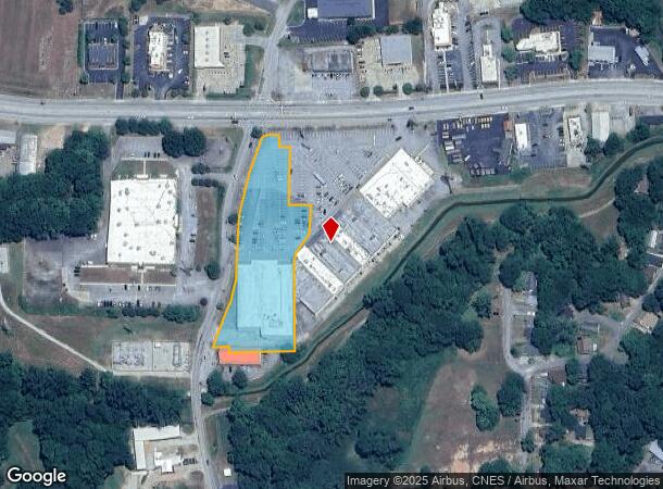  241 Hillcrest Dr, Laurens, SC Parcel Map