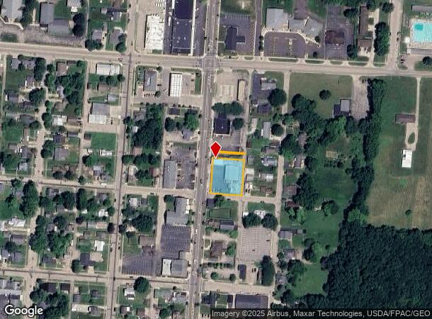  306 N Main St, New Carlisle, OH Parcel Map