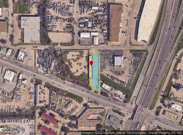  2151 W Northwest Hwy, Dallas, TX Parcel Map