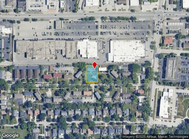  576 Pershing Ave, Glen Ellyn, IL Parcel Map