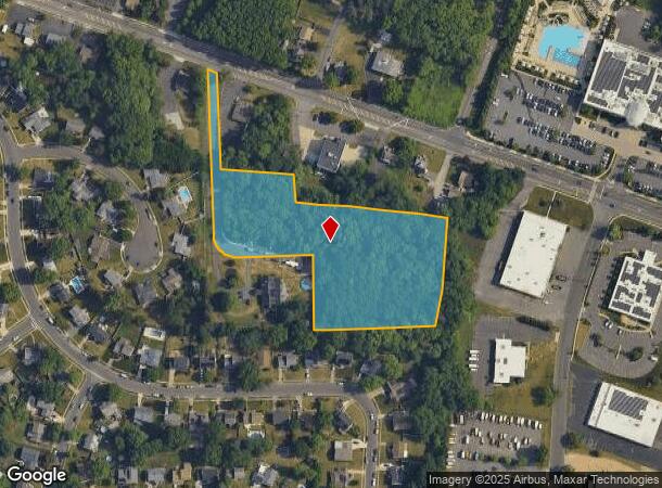  3818 Church Rd, Mount Laurel, NJ Parcel Map