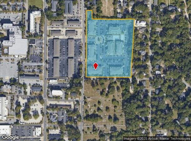  221 Armstrong St, Auburn, AL Parcel Map