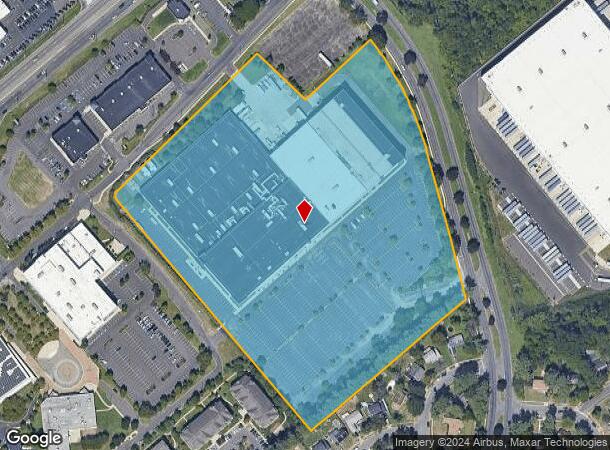  1 Mill & 100 Camp Dr, Willingboro, NJ Parcel Map