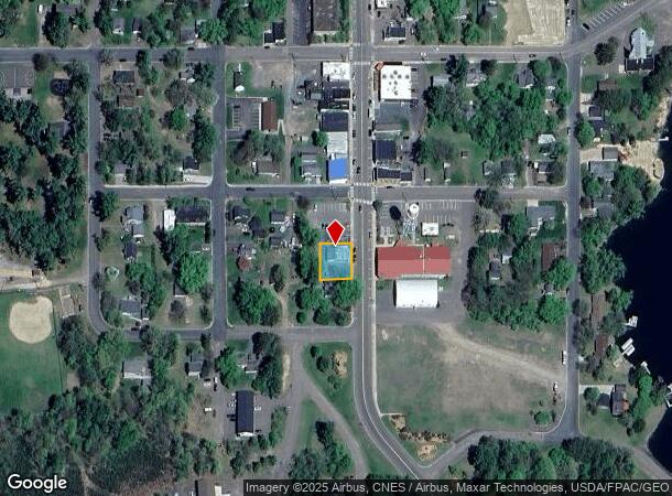 405 Main St, Balsam Lake, WI Parcel Map
