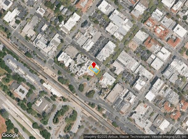  125 University Ave, Palo Alto, CA Parcel Map
