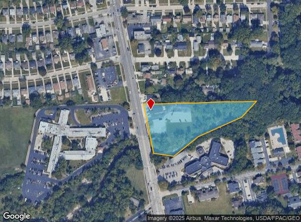  5515 Broadview Rd, Cleveland, OH Parcel Map