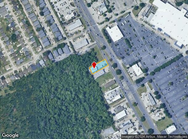  1308 Manhattan Blvd, Harvey, LA Parcel Map