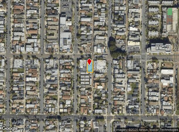  3721 University Ave, San Diego, CA Parcel Map