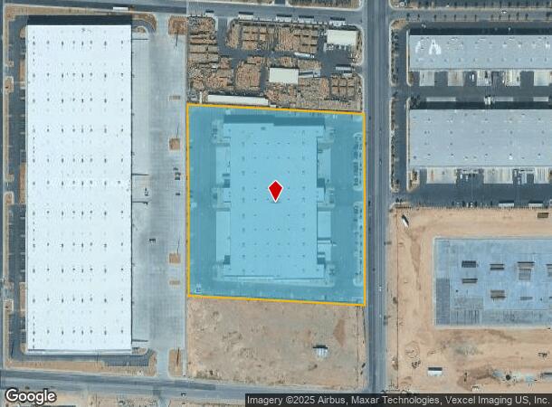 6101 N Hollywood Blvd, Las Vegas, NV Parcel Map