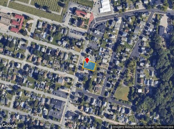 1556 Cranston St, Cranston, RI Parcel Map