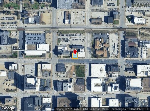  210 W 4Th St, Davenport, IA Parcel Map