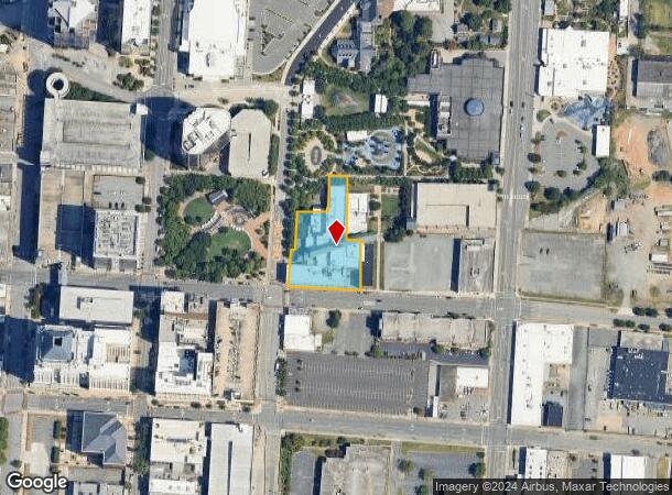  200 N Davie St, Greensboro, NC Parcel Map