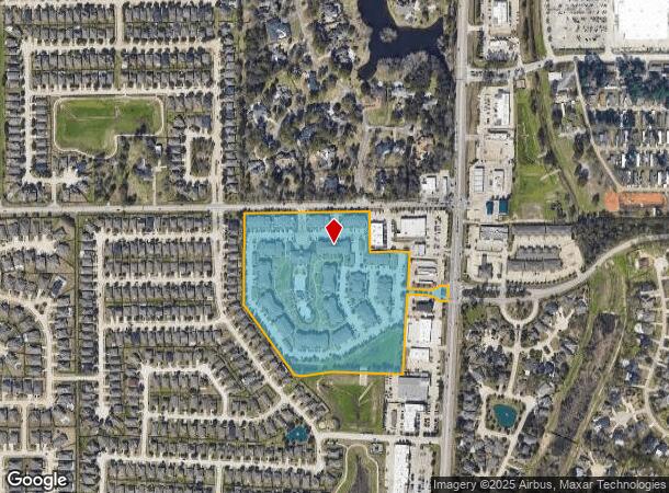 8627 Hufsmith Rd, Tomball, TX Parcel Map