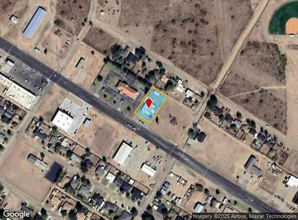 419 E Broadway St, Fritch, TX Parcel Map