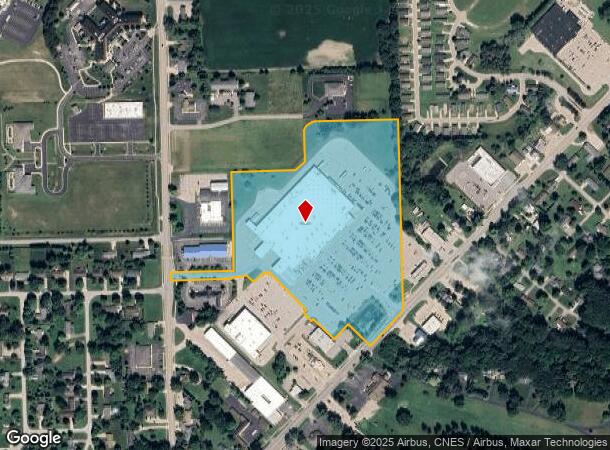  1121 E Caro Rd, Caro, MI Parcel Map
