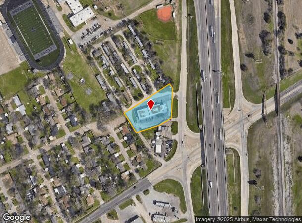 1008 E Crest Dr, Waco, TX Parcel Map