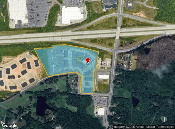  201 Sandbar Cir, Greensboro, NC Parcel Map