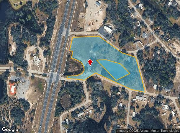  7410 Commercial Way, Weeki Wachee, FL Parcel Map