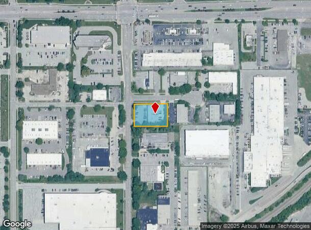 8801 Monrovia St, Lenexa, KS Parcel Map
