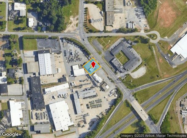  2418 W Green Dr, High Point, NC Parcel Map