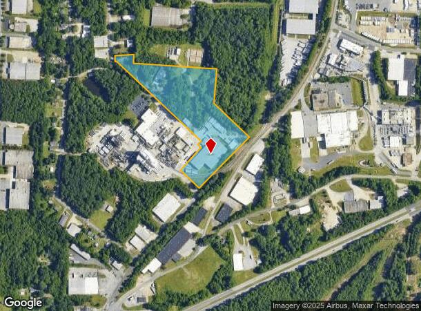  243 Woodbine St, High Point, NC Parcel Map