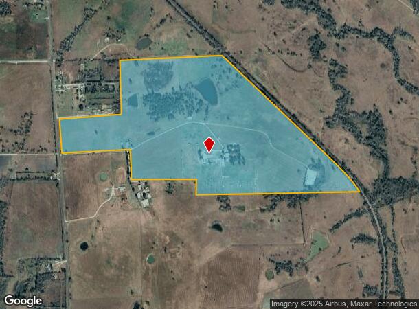 10285 Sanders Ranch Rd, Anderson, TX Parcel Map
