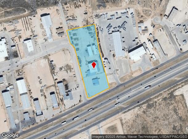  1390 W Interstate 20, Odessa, TX Parcel Map