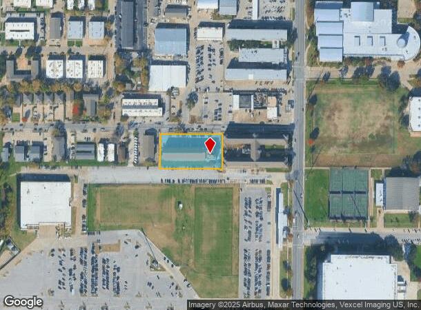 2201 W Prairie St, Denton, TX Parcel Map