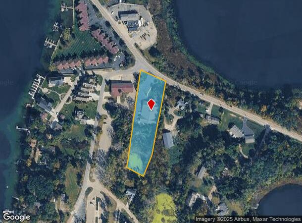 2205 N Long Lake Rd, Fenton, MI Parcel Map