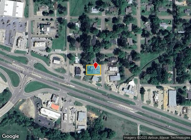  706 3Rd Ave Sw, Magee, MS Parcel Map