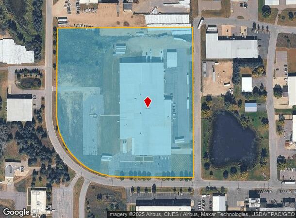 1700 12Th St S, Princeton, MN Parcel Map