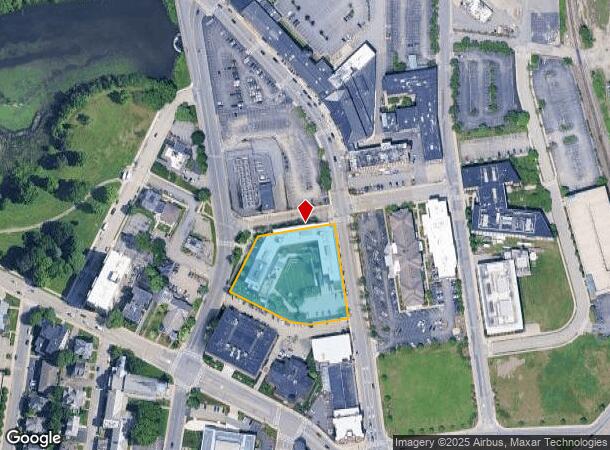  10 Faraday St, Worcester, MA Parcel Map