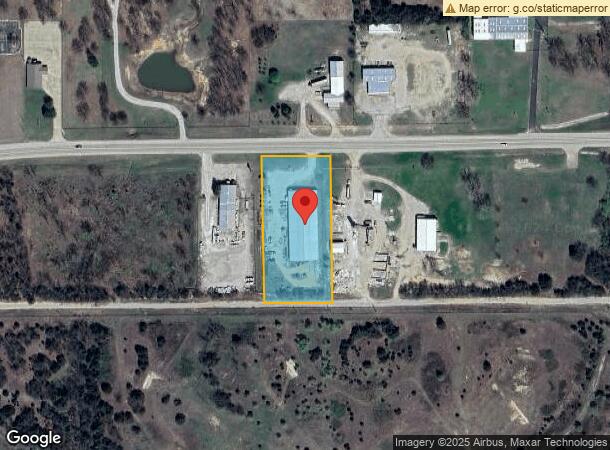  1306 W Caddo St, Cleveland, OK Parcel Map