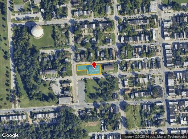 1402 Cypress St, Curtis Bay, MD Parcel Map