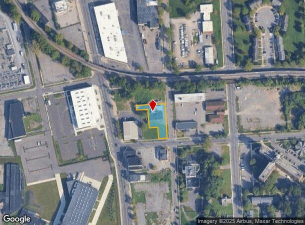 908 Montgomery St & Burt St, Syracuse, NY Parcel Map