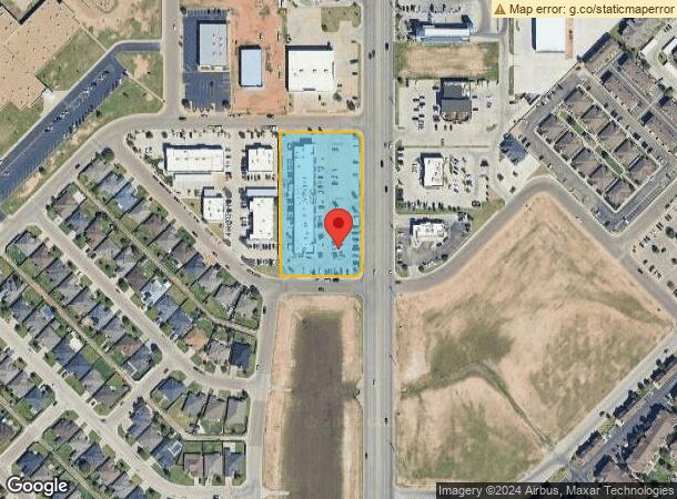  6810 Milwaukee Ave, Lubbock, TX Parcel Map