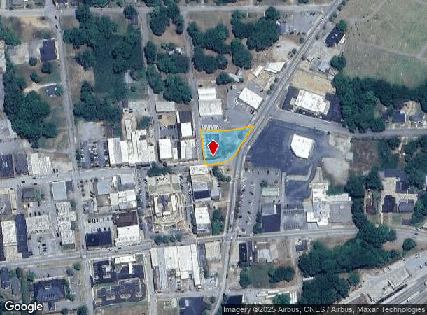 125 E Laurens St, Laurens, SC Parcel Map