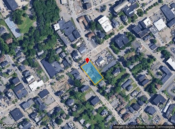  785 Main St, Worcester, MA Parcel Map
