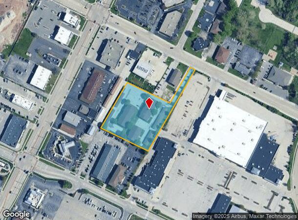 821 Cormier Rd, Green Bay, WI Parcel Map