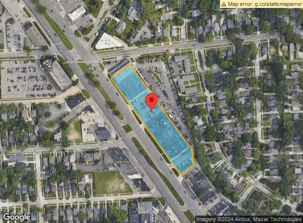  27844-27880 Woodward Ave, Royal Oak, MI Parcel Map