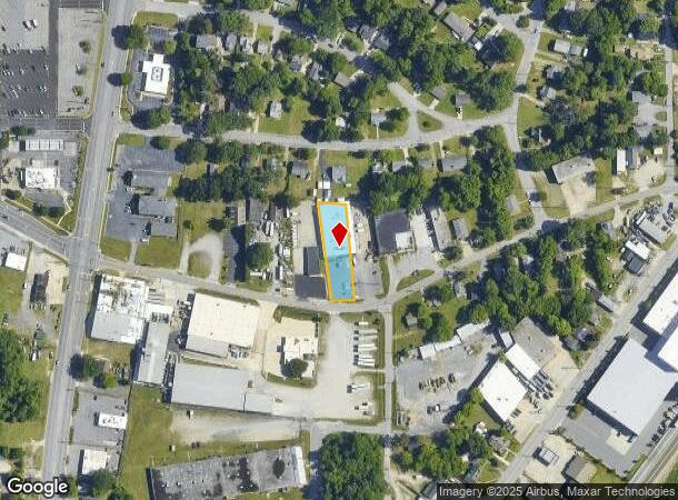  328 Burton Ave, High Point, NC Parcel Map